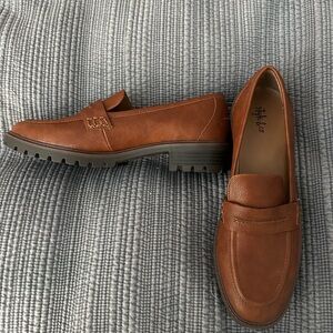 Style & Co. Brown Moccasins